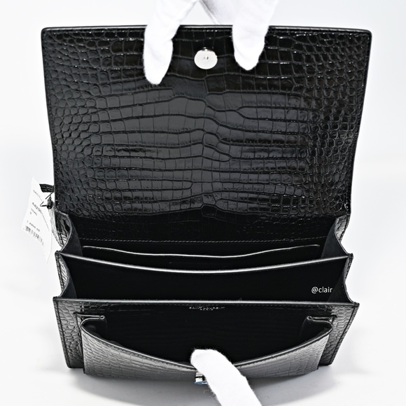 Saint Laurent Medium Monogram Sunset Leather Bag - Picture 6 of 8